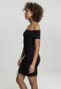 Urban Classics Kurzes Kleid Damen Ladies Off Shoulder Rib Produktbild-Vorschau 16