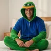 Piżama Onesie Kigurumi Kostium Przebranie Pepe Frog S: 145 Podgląd zdjęcia produktu 3