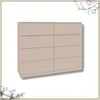 YUMEBLY | Kommode mit 8 Schubladen 120x97x40 cm Schrank für Produktbild-Vorschau 4