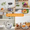 Bomclap Obstkorb mit Bananenhalter - 2 Stöckig Obstschale Produktbild-Vorschau 6