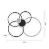 Just Light LED Deckenleuchte Papilon Schwarz/Grau 85x67cm Produktbild-Vorschau 8