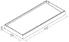 Palram - Canopia Metall Vordach Sophia Clear 2150 Anthrazit Produktbild-Vorschau 6