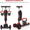 BremToy Kinderroller mit Sitz, Tretroller mit LED Rädern, Produktbild-Vorschau 6
