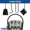 DanDiBo Set caminetto moderno nero 5 pezzi 96572 Set Anteprima dell’immagine prodotto 7