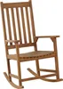 BELIANI Houpací křeslo světlé dřevo akát 66 x 77 x 110 cm Náhled obrázku produktu 1