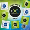 EXS Sensation Pack - kondomy - 24 kusů Náhled obrázku produktu 4