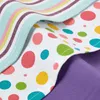 HOMESCAPES Geschirrtücher Set 3tlg lila bunt Produktbild-Vorschau 4