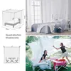 Moskitonetz Doppelbett mit 4 Eckpfosten, Moskitonetz Bett, Produktbild-Vorschau 4