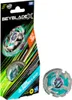A product shot of a Beyblade X Sting Unicorn 5-60GP Booster Pack Set, showing both the packaging and the toy itself. Voir les images du produit