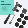 Famanu Mini-Fahrradpumpe für alle Ventile - schwarz/grau Produktbild-Vorschau 6