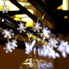 6M LED lampki choinkowe z płatkami śniegu na baterie Lampki Podgląd zdjęcia produktu 1