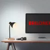Briloner PREP Lampe de table design noir bois Ø14 cm 39.5 Voir les images du produit 3