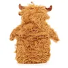 Wärmflasche Highland Coo Kuh Plüsch Hülle Bettflasche Produktbild-Vorschau 3