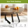 Tribesigns Runder konferenčný stolík, priemer 80 cm, Náhľad obrázku produktu 4