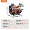 VEVOR dvojitá brúska 150mm 50W dvojitá elektrická brúska Náhľad obrázku produktu 7