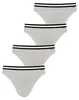NUR DER Herren Slip 4-Pack Baumwolle Stretch - hellgrau - Produktbild-Vorschau 1