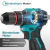 Akku-Bohrschrauber Akku Schlagbohrmaschine Set 55 Nm, mit 2 Produktbild-Vorschau 13