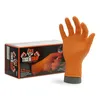 Kunzer Nitril-Einweghandschuhe orange TIGER GRIP Größe M Produktbild-Vorschau 6