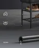 Close-up view of a shoe bench with icons and a measurement detail. Náhled obrázku produktu