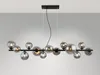Globo Lighting závěsné světlo kov černá matná, 13x G9 LED Náhled obrázku produktu 3