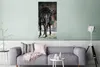 MuchoWow® Poster Pferde - Friesisch - Halfter 60x120 cm - Produktbild-Vorschau 5