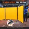 SucceBuy 6' x 6' 3-panelowy parawan spawalniczy z ramą - Podgląd zdjęcia produktu 3