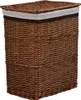 kôš na bielizeň vidaXL Brown Wickerwork Náhľad obrázku produktu 7