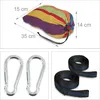 relaxdays 10023674_658 relaxdays Hängematte bunt Anteprima dell’immagine prodotto 5