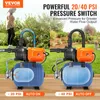 VEVOR 750 W Gartenpumpe, 3700 l/h, 50 m Hub, automatische Produktbild-Vorschau 2