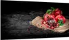 Glasschutzplatte für den Herd 90x52 Granat Produktbild-Vorschau 1
