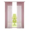 2er Set Fadengardine , HxB 250x140 cm, Altrosa mit Produktbild-Vorschau 2