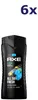 6x Axe Douchegel 3-in-1 Alaska 400ml Produktbild-Vorschau 1