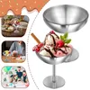 4er-Set Edelstahl-Dessertbecher, 240 ml, hohe Sockelbasis, Produktbild-Vorschau 8