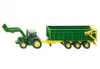 Siku Traktor JOHN DEERE mit Anhänger grün; 1843 Produktbild-Vorschau 1