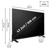 Toshiba 43QV1563DDW 43 Zoll QLED Smart TV VIDAA 4K Produktbild-Vorschau 3