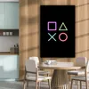 MuchoWow® - Leinwandbilder - Gaming - Neon - Konsole - Produktbild-Vorschau 5