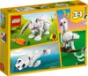 LEGO Creator 3 v 1 31133 Bílý králík (258 dílků) Náhled obrázku produktu 18