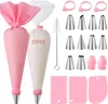 MODFU Spritztüllen Set 40tlg., Edelstahl Torten Zubehör, Produktbild-Vorschau 1