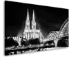 Köln Skyline Kölner Dom Leinwandbild Wandbild Kunstdruck XL Produktbild-Vorschau 1