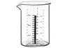 Küchenmessbecher, Glas, 0,15 l / Kuchenprofi Produktbild-Vorschau 4