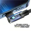 iPhone Schnell Ladekabel 3 meter Nylon Datenkabel 90° Produktbild-Vorschau 7