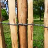 BOGATECO 3 x Haselnuss Staketenzaun Pfosten | Hšhe 120 cm | Produktbild-Vorschau 6