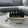 UNUS Deko Aufsteller mit Spruch Frohe Ostern aus Metall und Produktbild-Vorschau 3