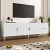 Merax TV skrinka 170 × 36 × 55 cm, TV nábytok s 3 dvierkami Náhľad obrázku produktu 2