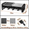 Steinborg Raclette Grill | Raclette Party Grill für 8 Produktbild-Vorschau 9