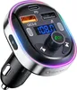 MODFU Auto Bluetooth FM Transmitter, Blaue Umgebende Produktbild-Vorschau 1