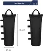 6er-Pack Sandsäcke mit Baldachingewichten, schwarz, 75 kg, Produktbild-Vorschau 7