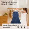Praknu Kinderkleiderbügel Holz - 10 stück - Natur  Produktbild-Vorschau 4