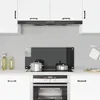 vidaXL Panel kuchenny czarny 90x40 cm szkło hartowane Podgląd zdjęcia produktu 1