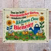 5-Sterne Wellness Oase für Bienen Metallschild in 15x20 cm Produktbild-Vorschau 7